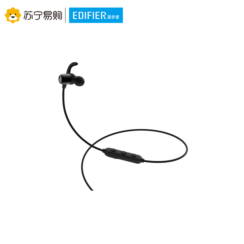 EDIFIER/漫步者 W280BT蓝牙耳机运动无线跑步入耳挂耳式耳塞通用 黑