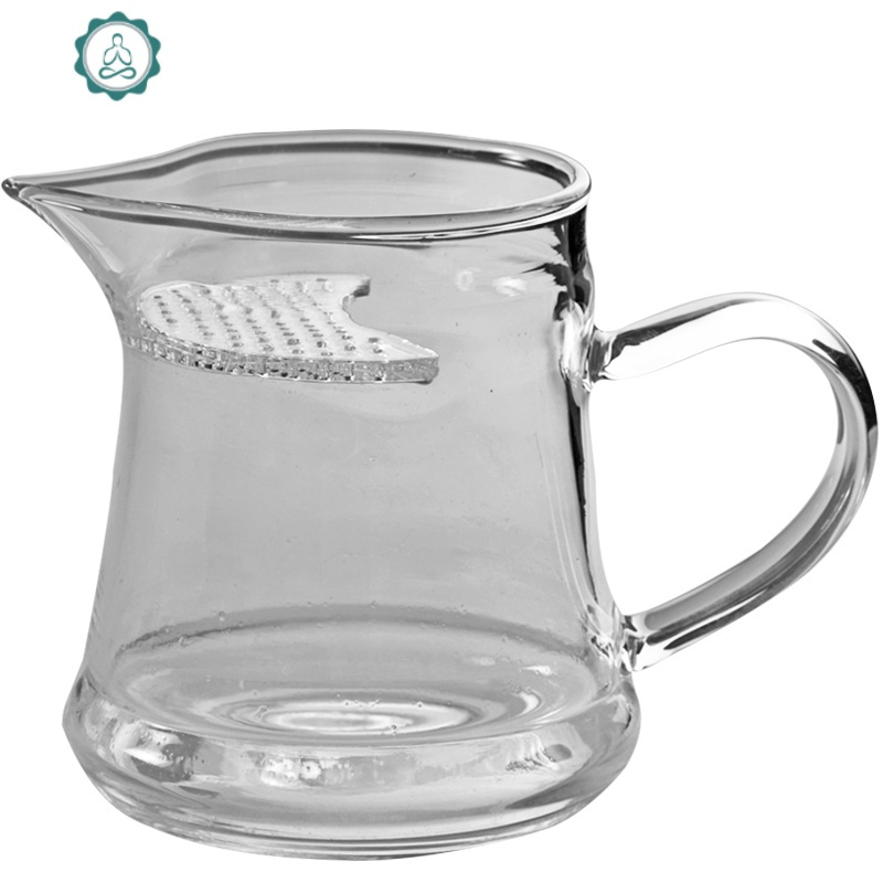 加厚玻璃公道杯 耐热日式功夫茶具茶海 带过分滤茶器