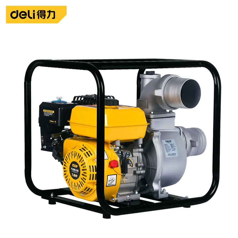 得力(deli) DL-QGZ80-W1 汽油机水泵 4.7KW/3寸口