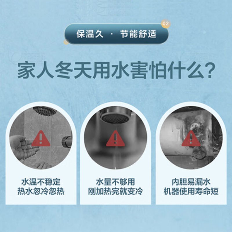 Haier/海尔电热水器6.6升家用上出水小厨宝EC6.6FPB 2200W速热 安全防电墙 便捷旋钮调温