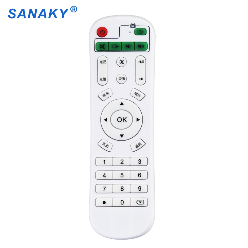 适用 乐光 顶速 百视威 九猫 美视清 智美视网络播放器机顶盒子遥控器