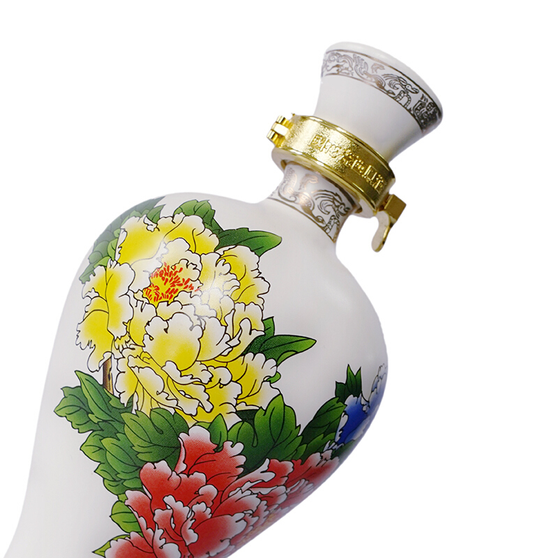 西凤 国花瓷10年 45度 500ml 单瓶 凤香型 白酒高清大图