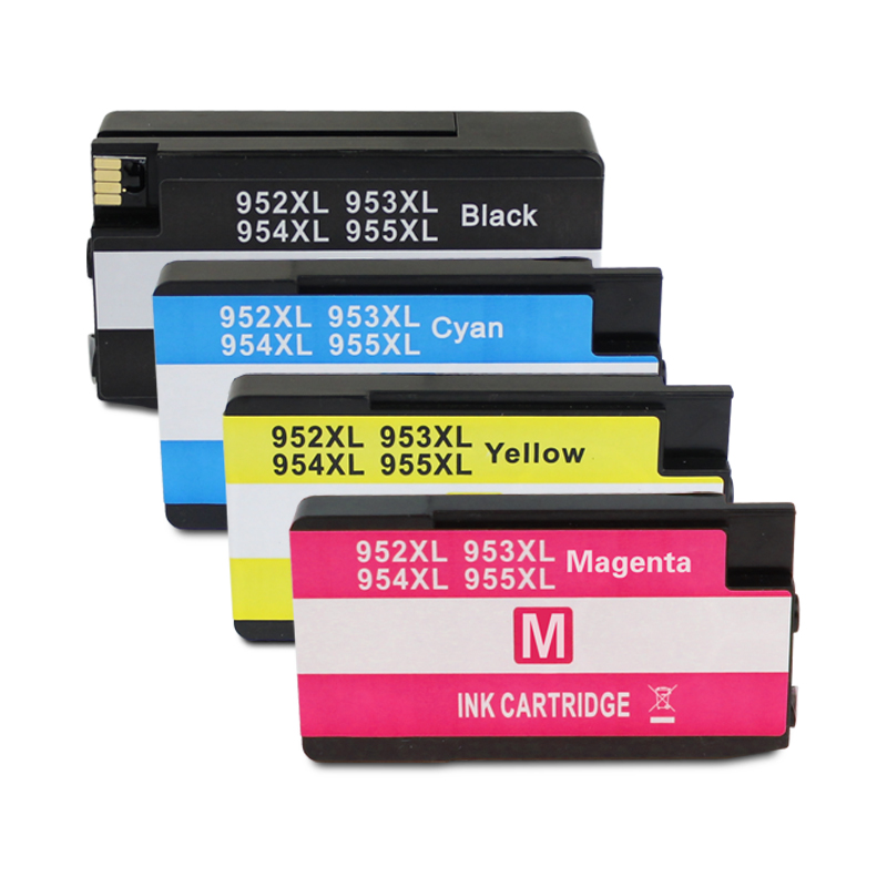 博克(PIXEL)955XL彩色墨盒适用HP 7720 7730 8210 8216 8720 8725 8730打印机高清大图