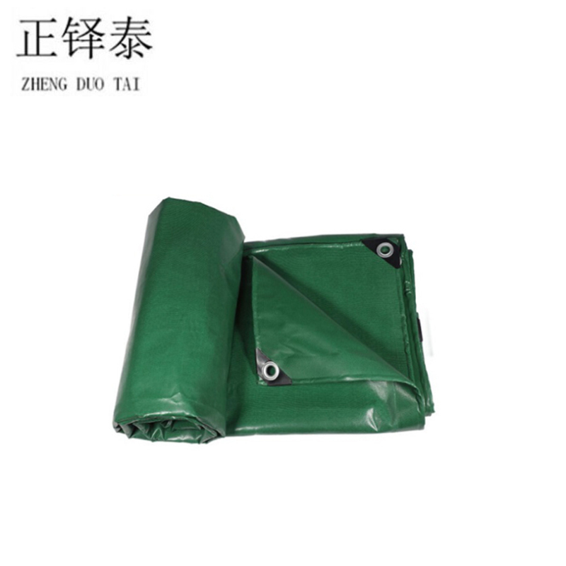 正铎泰 篷布 三防篷布 雨布 油布 绿色 6*15m /张高清大图