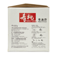 寿桃(sautao) 港式车仔面V81050M12盒装XO酱(180g+25g)*12*1