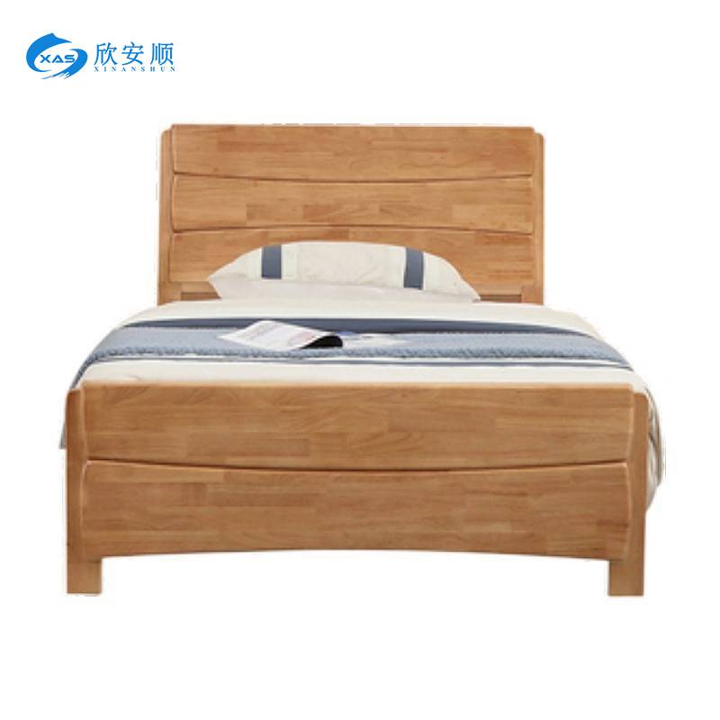 欣安顺 单人床 2000*900*420mm 张高清大图