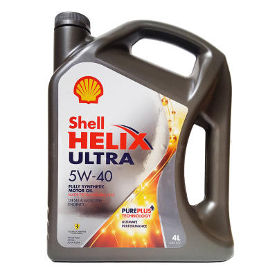 壳牌(Shell )超凡喜力Helix Ultra 5W-40 SN级全合成机油 4L/瓶 欧洲原装进口 新旧包装随机发