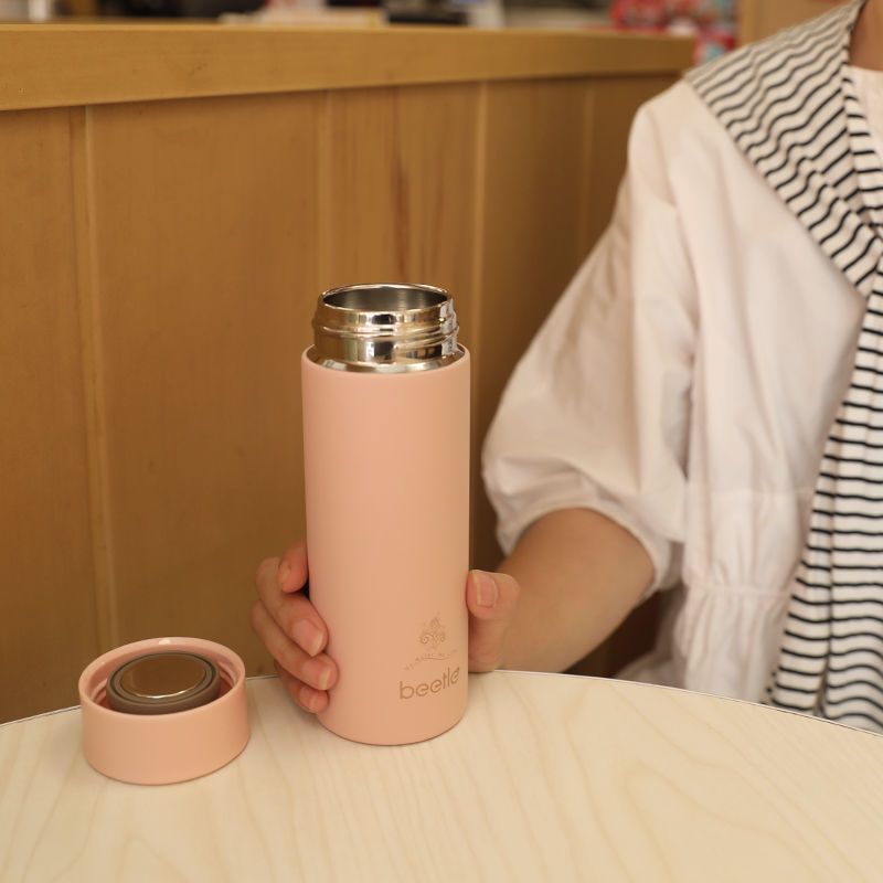 提手迷你保温杯304原宿风不锈钢水杯子本白色260ml学生随手杯>800_800