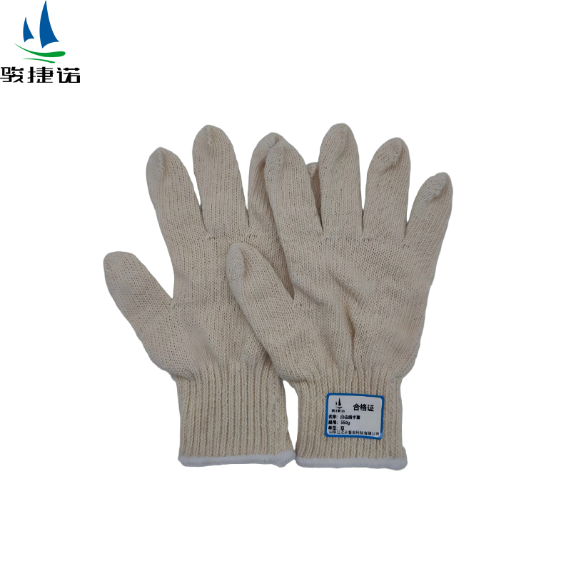 骏捷诺白边线手套均码/双高清大图