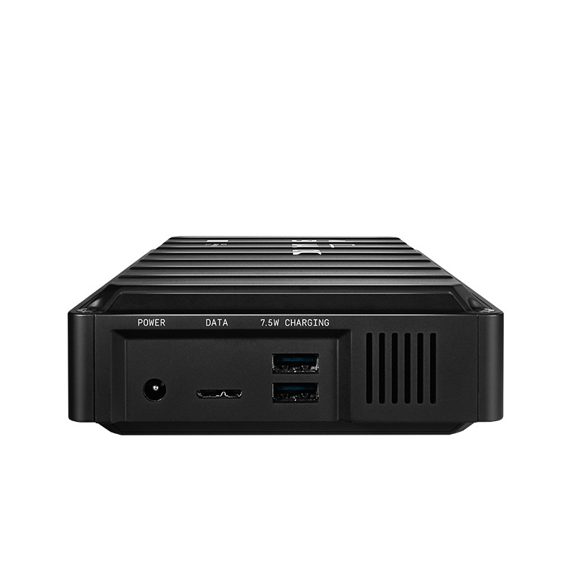 西部数据(WD)8TB USB3.2移动硬盘 BLACK D10游戏硬盘Xbox/PS4 WDBA3P0080HBK