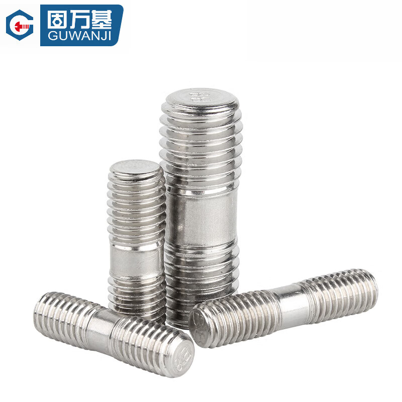 不锈钢双头螺栓|M8*80|M8*80|GB901|固万基|304不锈钢本色/起订量1000/A2-70|高清大图