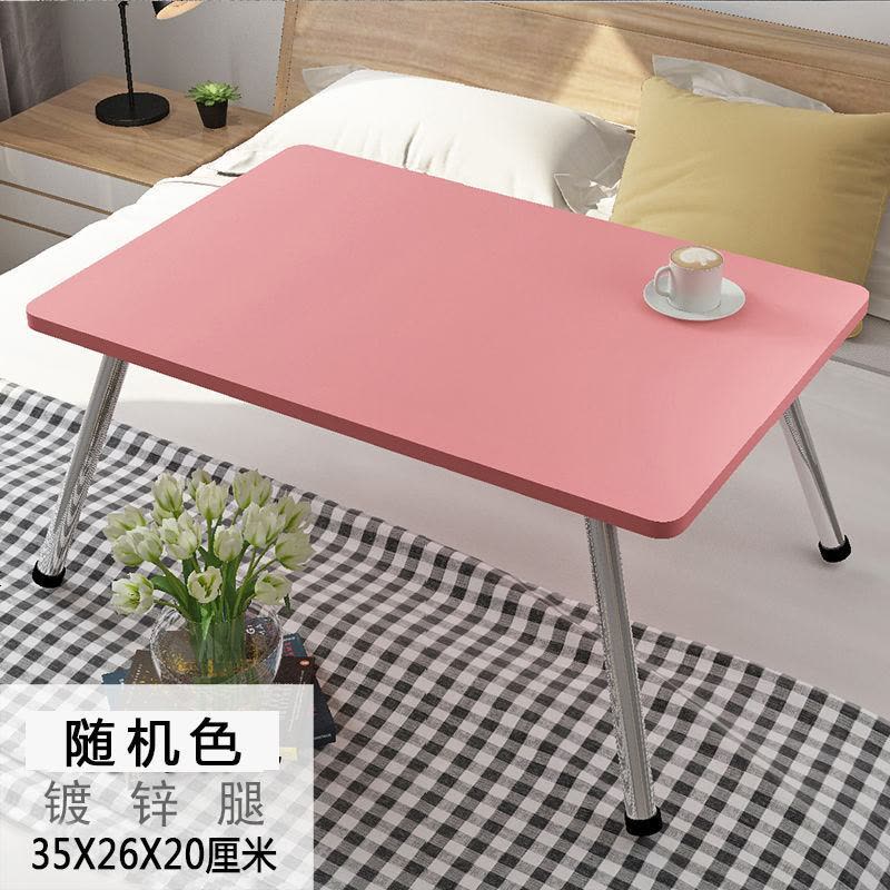 床上电脑桌大学生宿舍学习书桌床用折叠懒人吃饭桌神器简易小桌子 随机发货30*30cm图片
