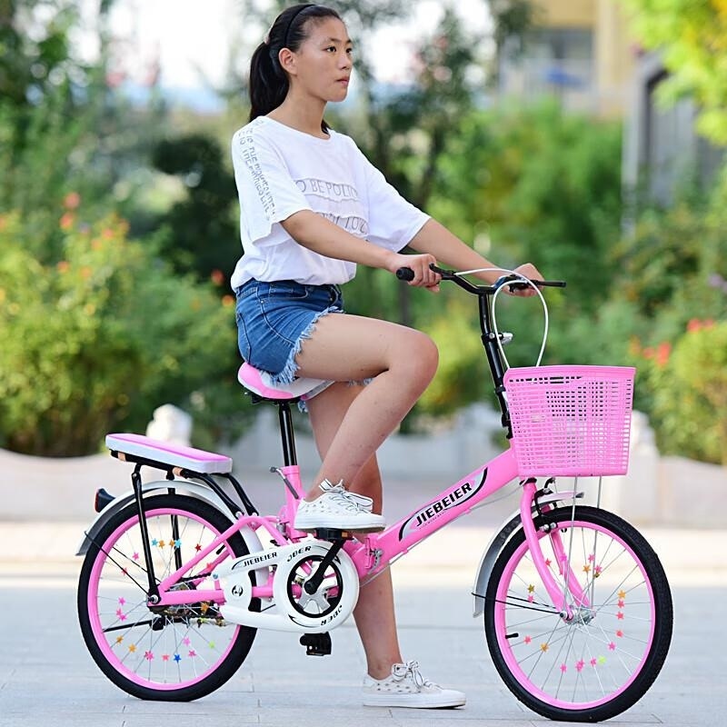 20寸折叠自行车成人儿童通用厂家直发男女通用高清大图