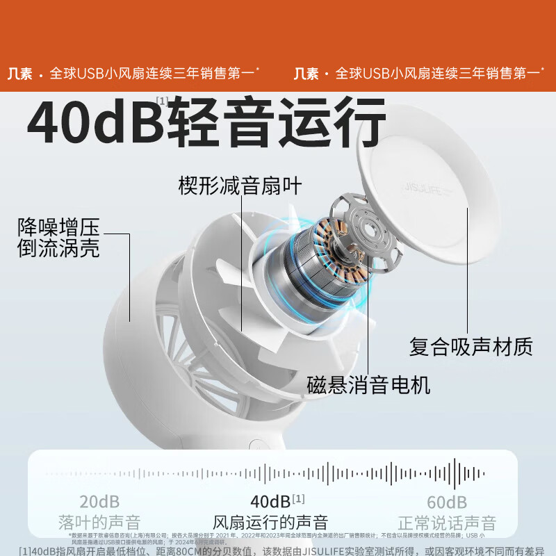 几素手持涡轮扇Handheld Fan Life5 plus(FA43)-4000mAh随机颜色高清大图