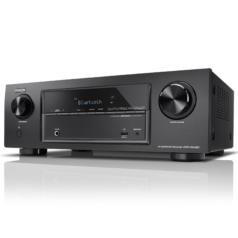 天龙 AVR-X540BT 家用5.2声道影院功放机蓝牙4K大功率