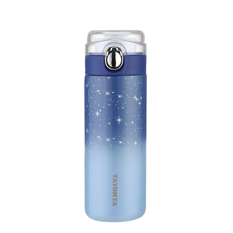 多样屋TA31-0030BP 皓天不锈钢弹跳保温杯