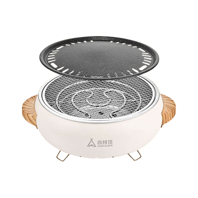 尚烤佳电热炉电碳两用清洗方便分体设计坚固耐用高配款DZ-04-1