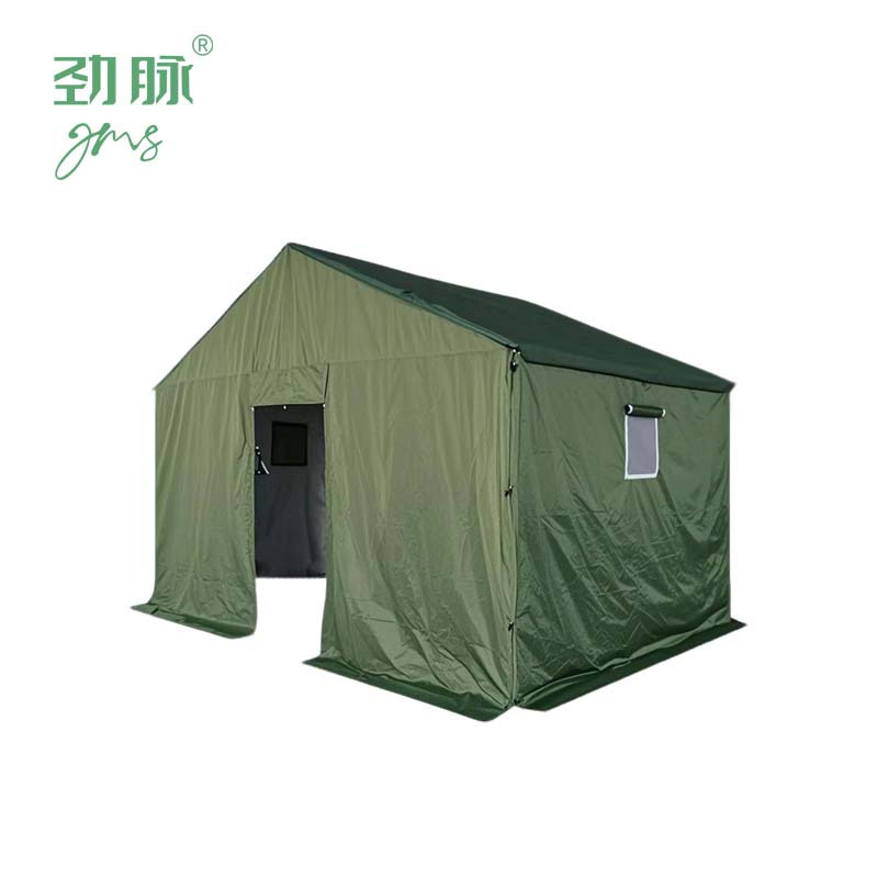 劲脉 户外施工帐篷 涂层帆布-4.5*5 顶高清大图