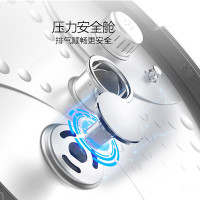 美的(Midea)电压力锅MY-HT5077P保温功能IH电磁加热可中途加菜 5L双胆电脑触控式5-8人不锈钢内胆