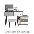 北欧梳妆台卧室现代简约小户型书桌一体翻盖式多功能化妆台_35_101