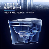 箭牌轻智能马桶家用无水压限制全功能款感应冲水智能坐便器