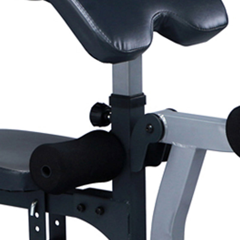 军霞(JUNXIA)JX-764豪华型圆管举重床前踢腿训练二头肌训练高清大图