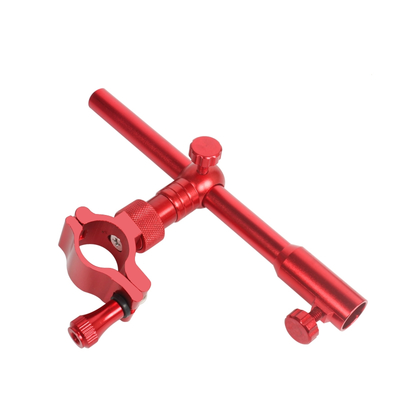 钓椅配件大全套闪电客通用型万象鱼护伞架钓椅双炮台支架炮台视频