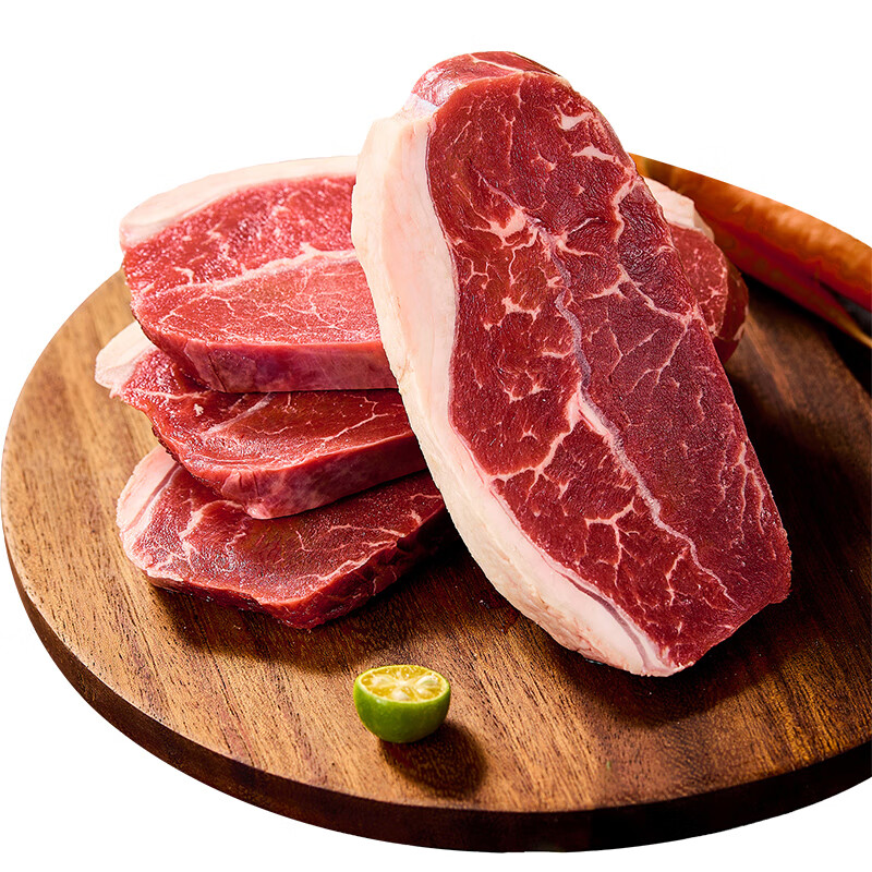晶牧进口冰鲜牛肉圈养熟制品冷冻袋装1克煎炸美食享受高清大图