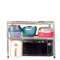 苏宁宜品推荐双层置物架高60cm*70cm*40cm(仅限烟台五区)