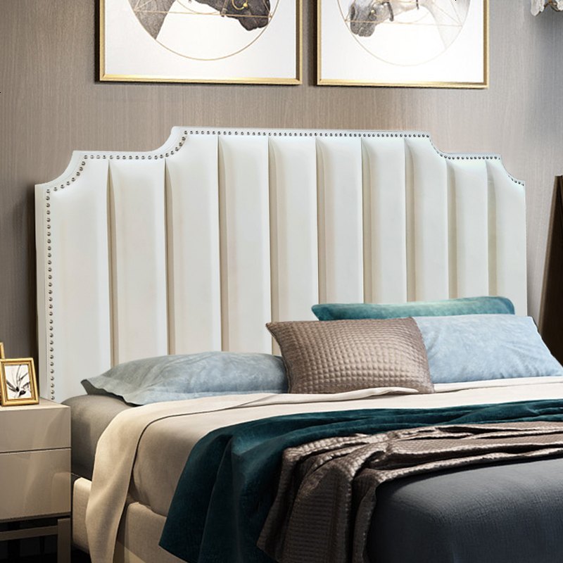 中式床头靠背单人1.2米落地单独床头板简约现代床靠背板软包轻奢