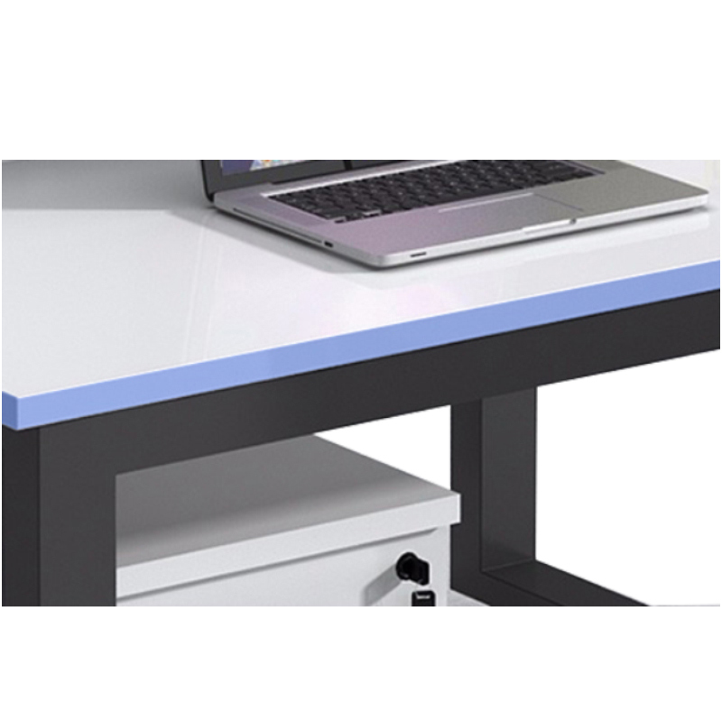 永格职员办公桌组合职员桌屏风卡座员工位电脑桌椅四人位高清大图