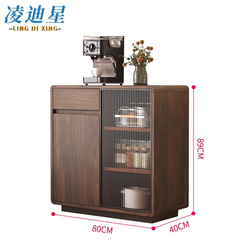 凌迪星餐边茶水柜高清大图