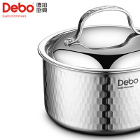 Debo德铂班贝格304不锈钢奶锅