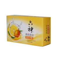 六神 清爽 香皂（金桔+柠檬）125g（单位：块）