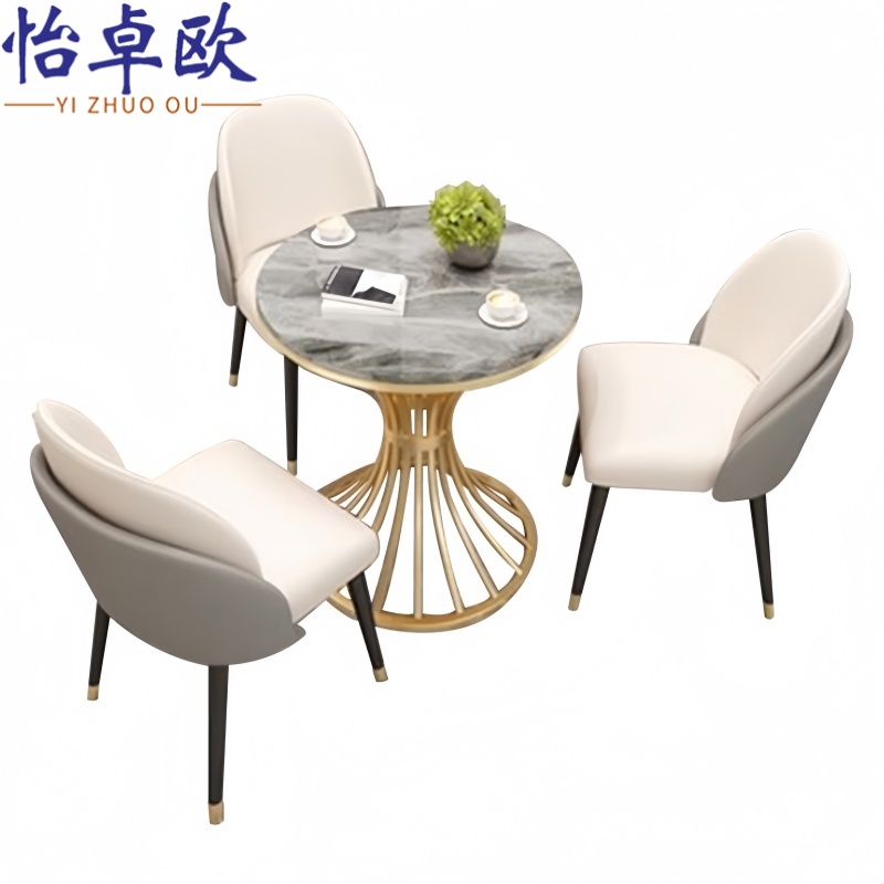 怡卓欧桌椅组合一桌二椅高清大图