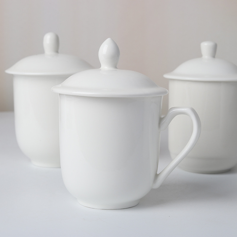 誉雀 T30 金边会议杯 茶杯 (计价单位:个)白色高清大图