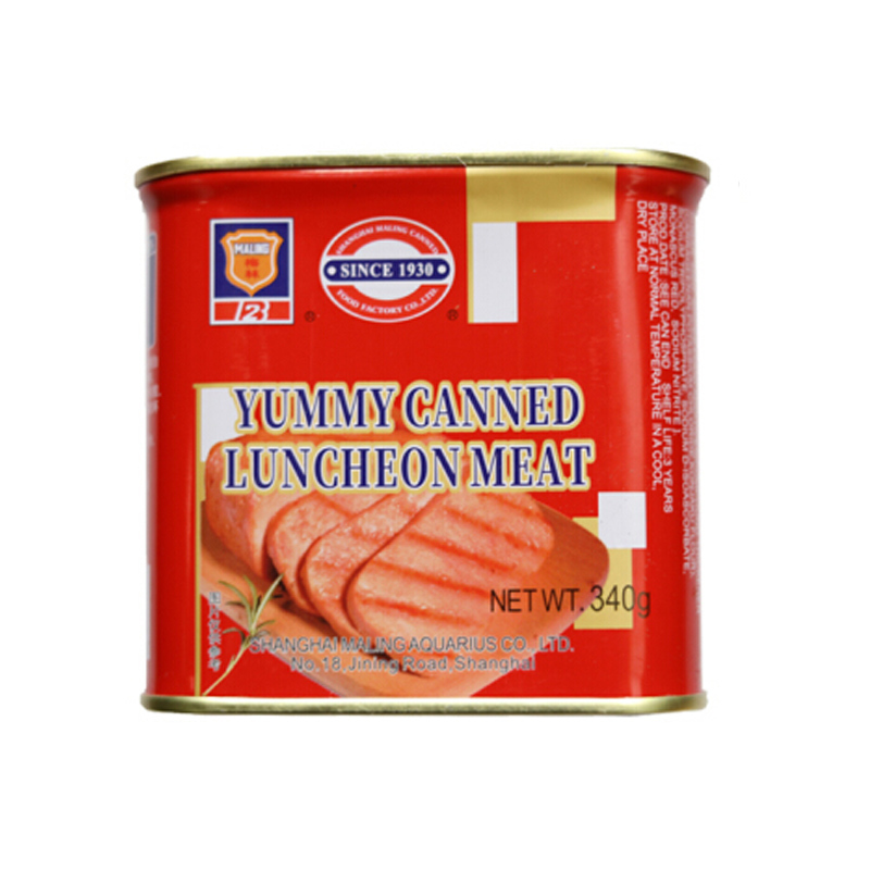 上海梅林 美味午餐肉罐头 340g