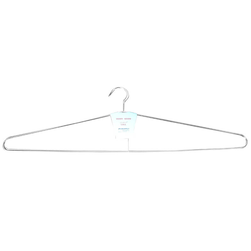 金迪乐晾衣架子不锈钢衣挂子加粗10个40cm/组 加大5个94cm/组