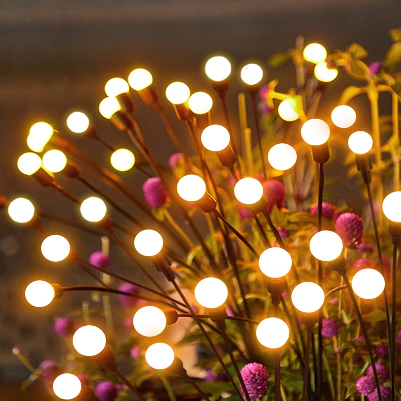 东映之画太阳能户外灯萤火虫灯庭院灯别墅氛围灯花园布置装饰灯草坪灯