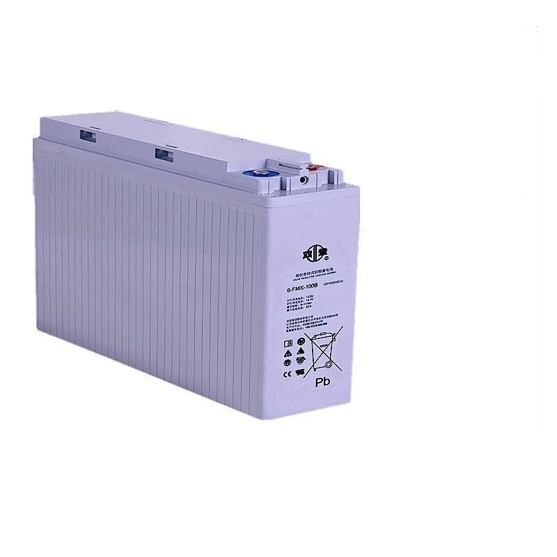 双登狭长型蓄电池6-FMX-100B高清大图
