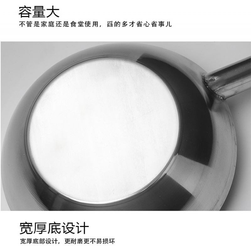 不锈钢水飘瓜瓢水勺老式长把烘焙精灵加厚圆形大号葫芦水漂水瓢家用厨房 加长柄3.5斤水瓢