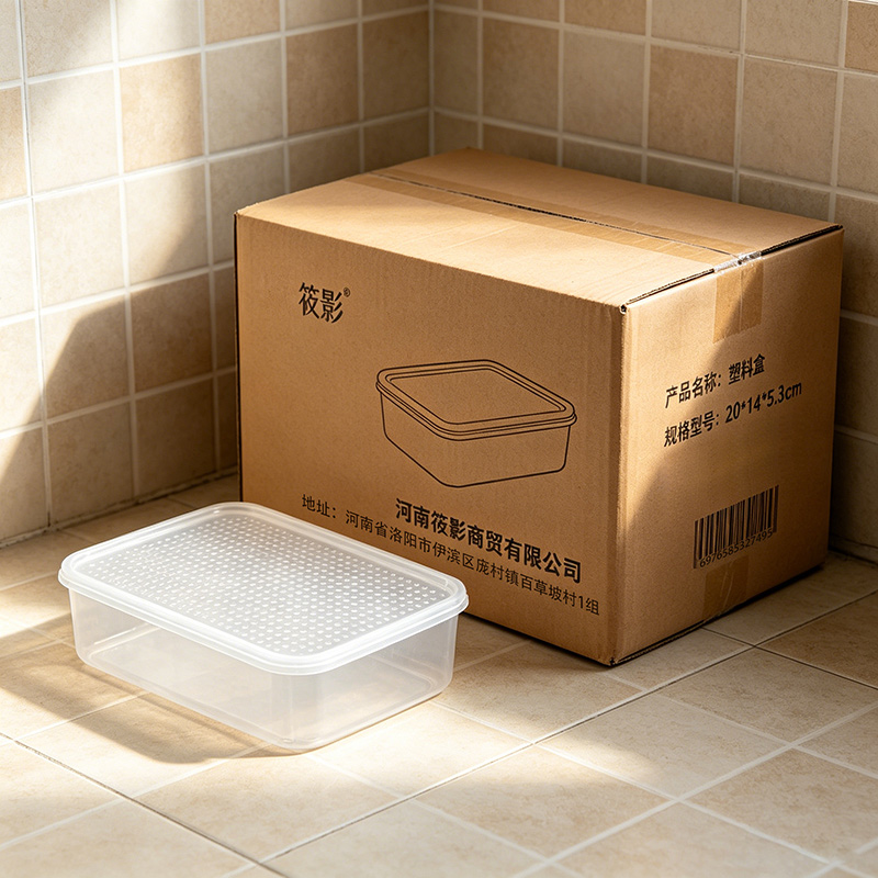 筱影 塑料盒20*14*5.3cm个高清大图