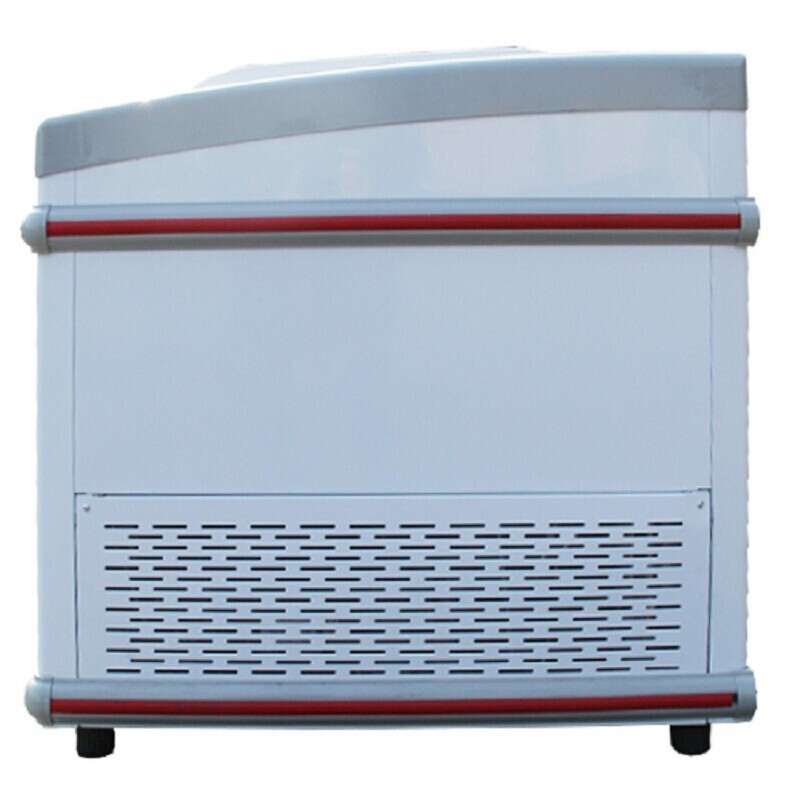 海容(hiron)600升卧式冷冻冰柜 玻璃门展示冷柜 1级能效 超市组合冻货