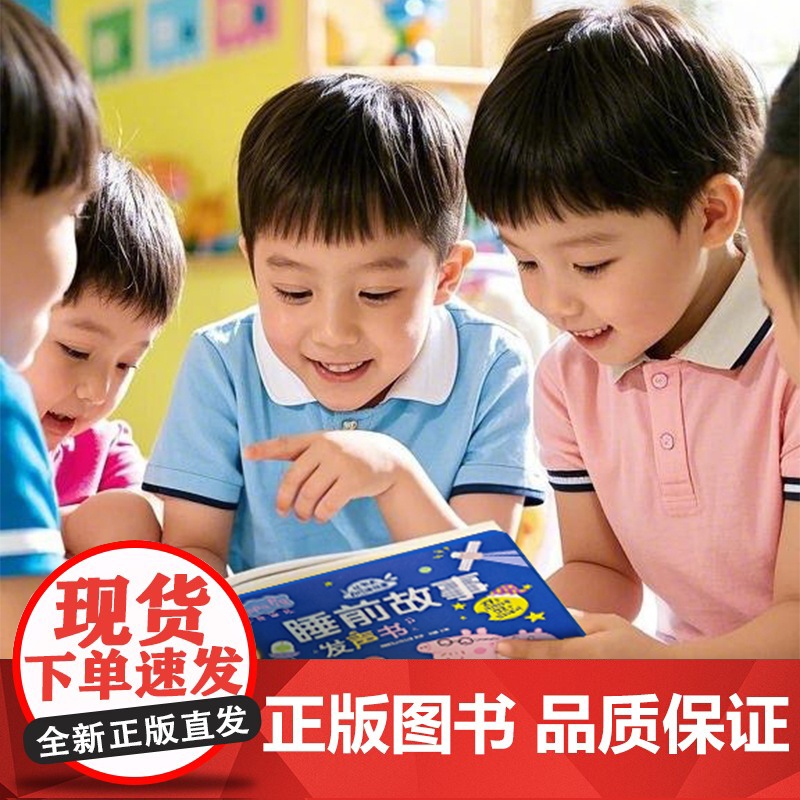 小猪佩奇会讲故事的睡前故事发声书 手指点读有声儿童绘本0到3到6岁幼儿阅读启蒙宝宝认知幼儿园撕不烂宝宝的第一本触摸书婴儿高清大图
