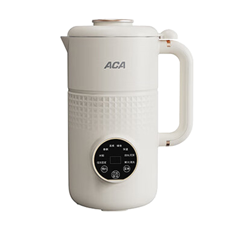 ACA料理机0.8L优质电机可预约一键清洗ADY-G80PB16DR