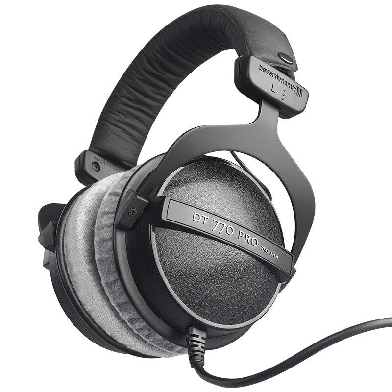 拜亚动力/拜雅 (beyerdynamic) DT770 PRO 头戴式专业录音封闭式监听耳机 250欧低阻版耳机高清大图