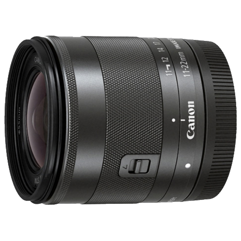 佳能（Canon）EF-M 11-22mm f/4-5.6 IS STM 佳能卡口 55mm口径 微单广角变焦镜头高清大图