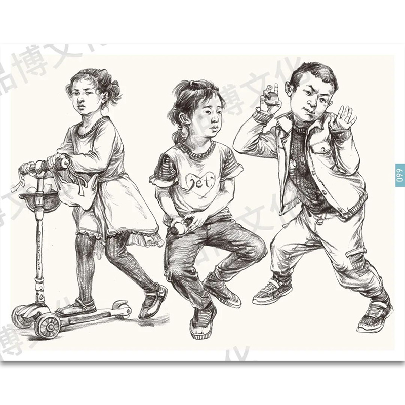 [正版]冲刺艺考第5季 2022品博文化掌中宝素描静物头像色彩静物风景人物速写色彩头像半身石膏像临摹校考设计小抄本三第高清大图