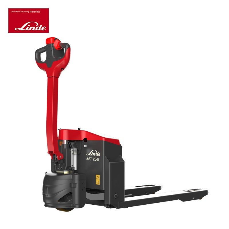 林德叉车15吨铅酸电池电动托盘搬运车mt15b窄型560视频