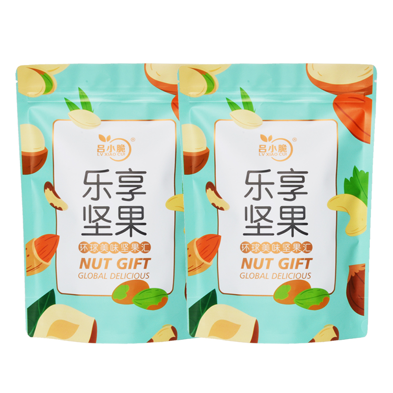 吕小脆 吉祥如意坚果礼盒 1364g/盒高清大图